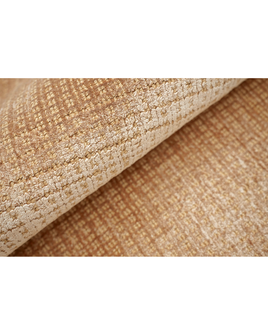 Meraki Jute & Silk Rug / Caramel