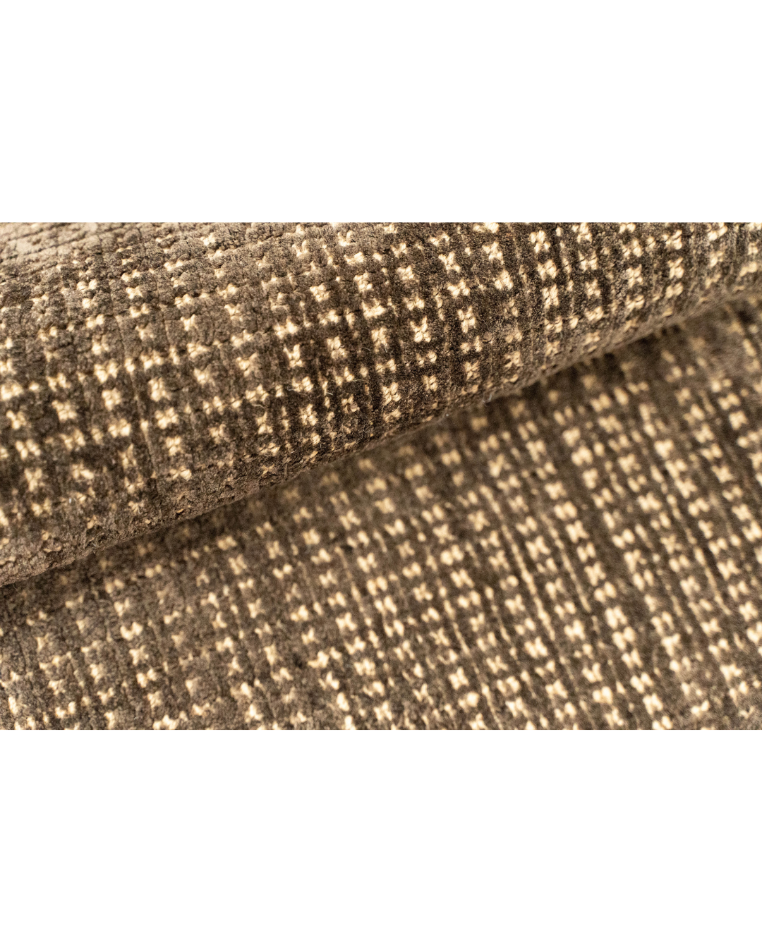 Meraki Jute & Silk Rug / Chocolate