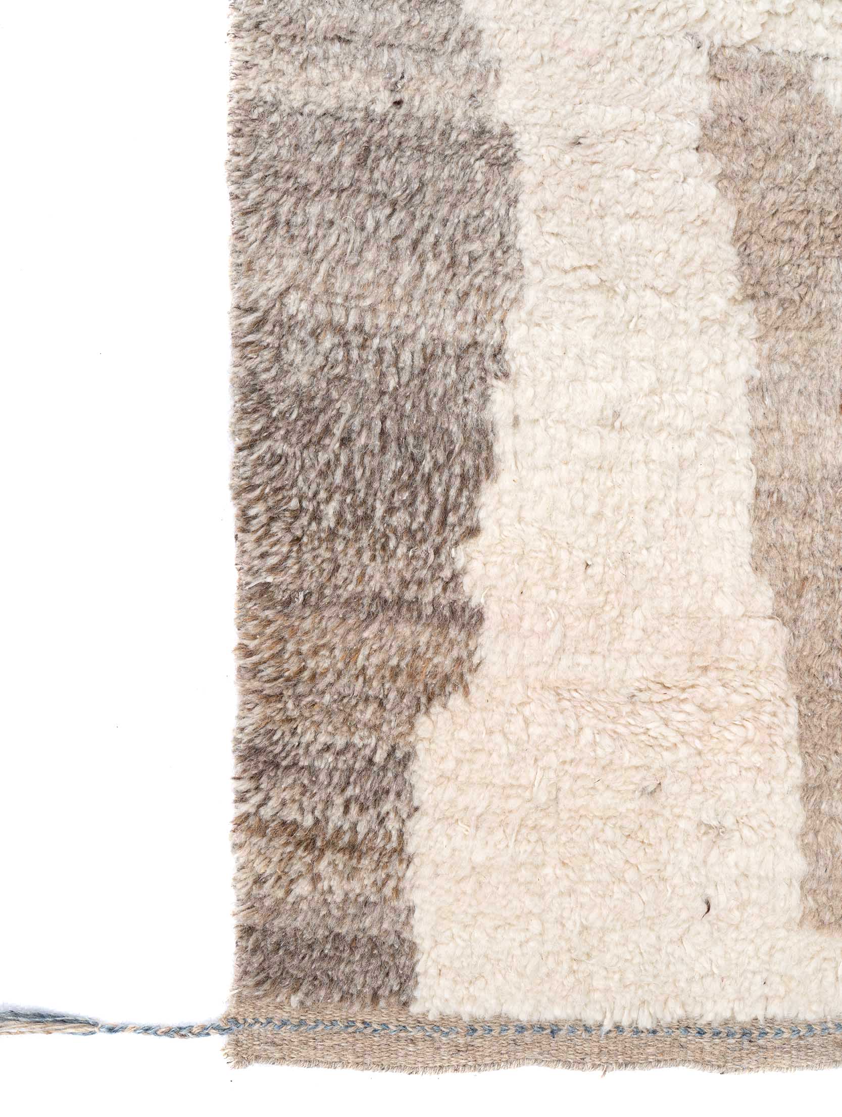 Gusset Hand-Knotted Wool Rug