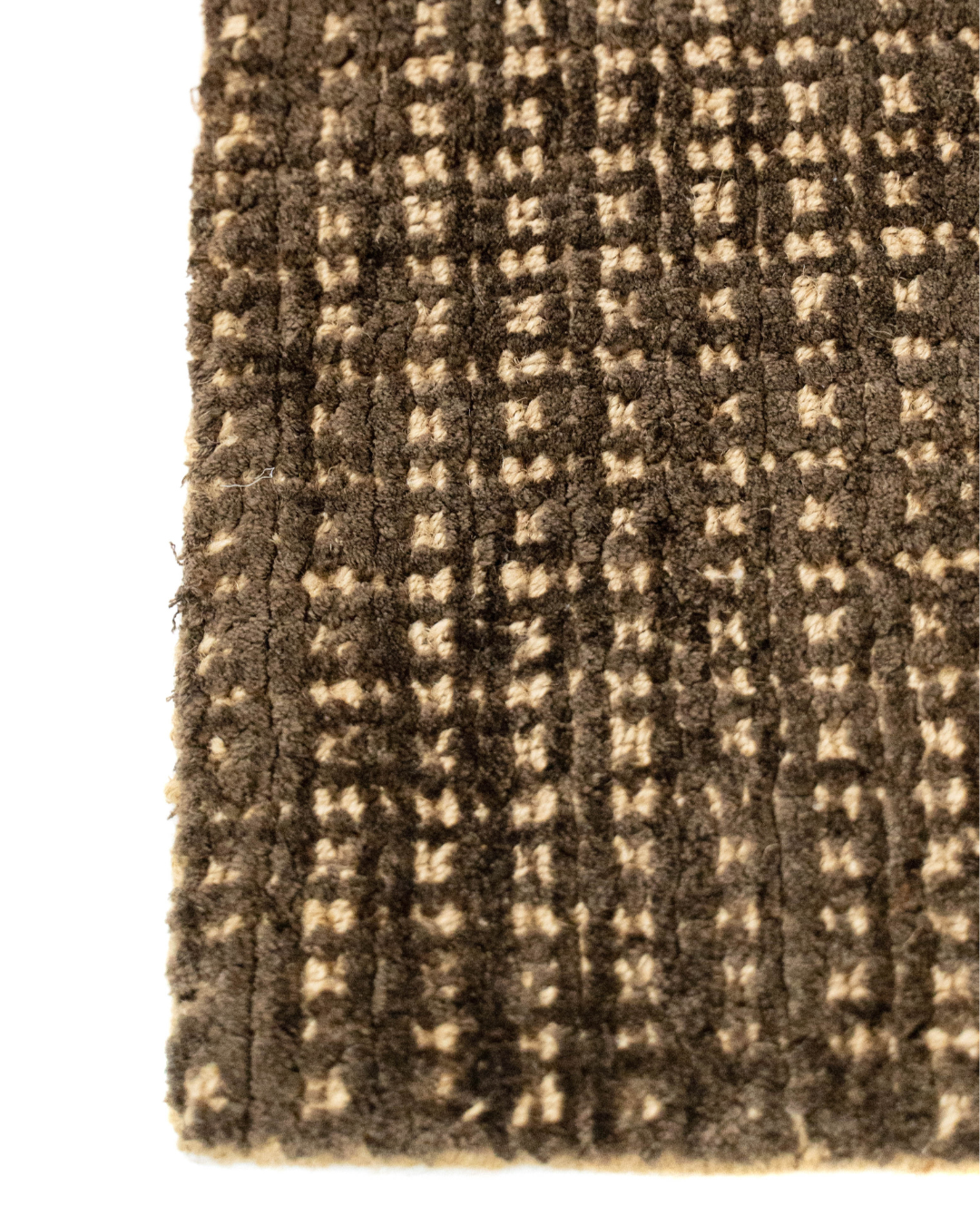 Meraki Jute & Silk Rug / Chocolate