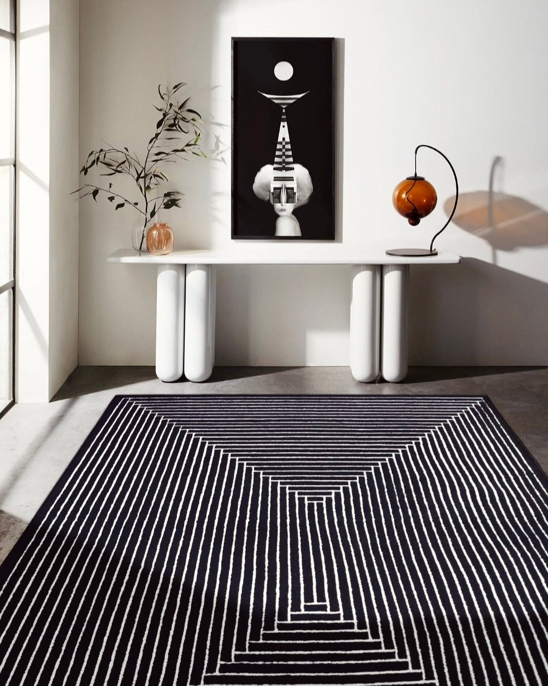 Noir Reversible Rug