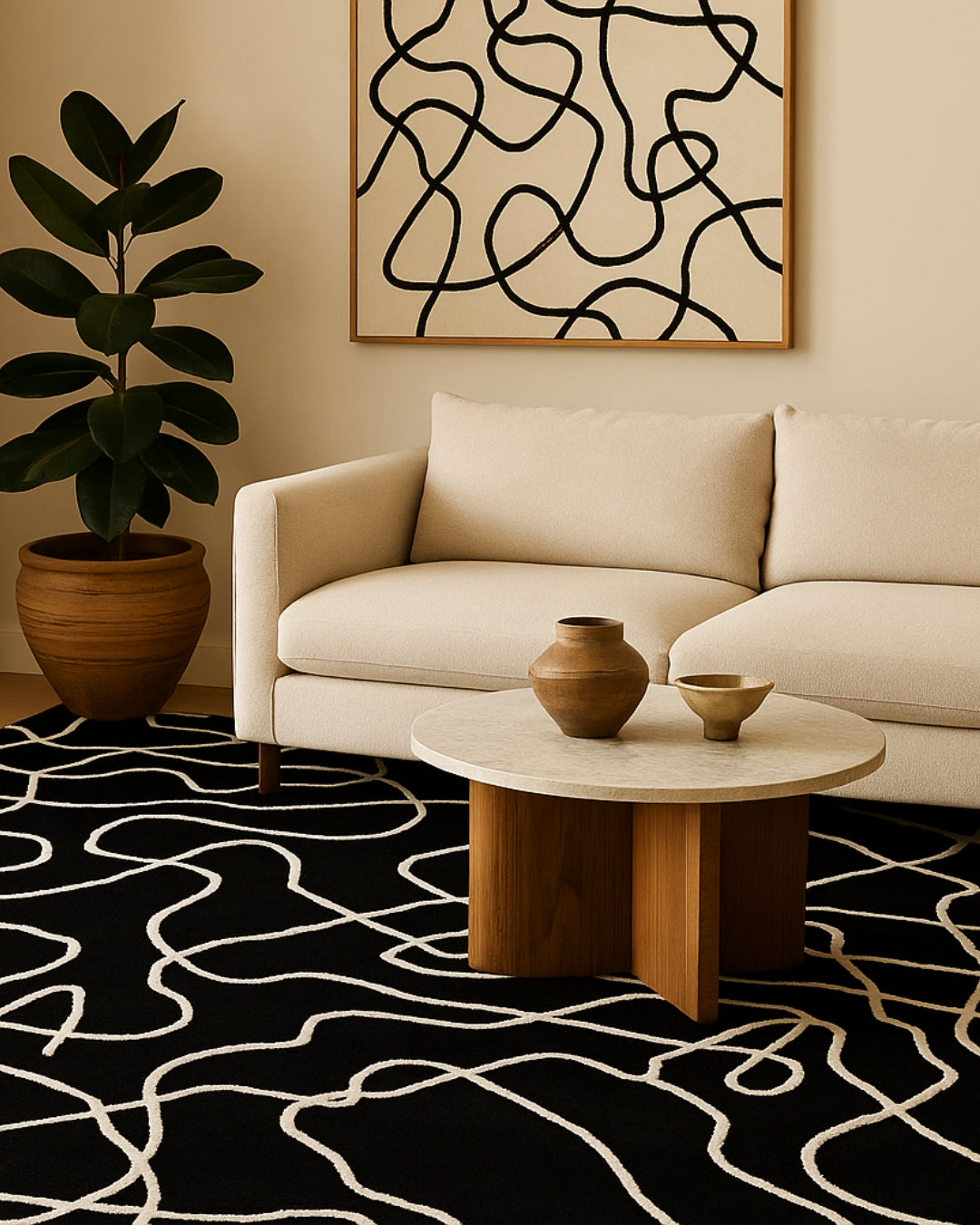 Turmoil Wool Rug