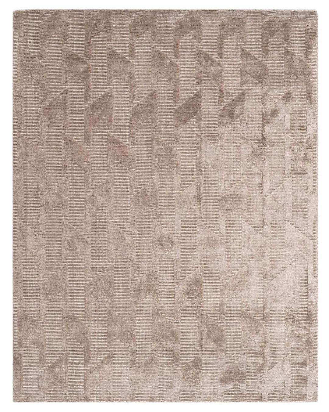 Somber Wool & Silk Rug