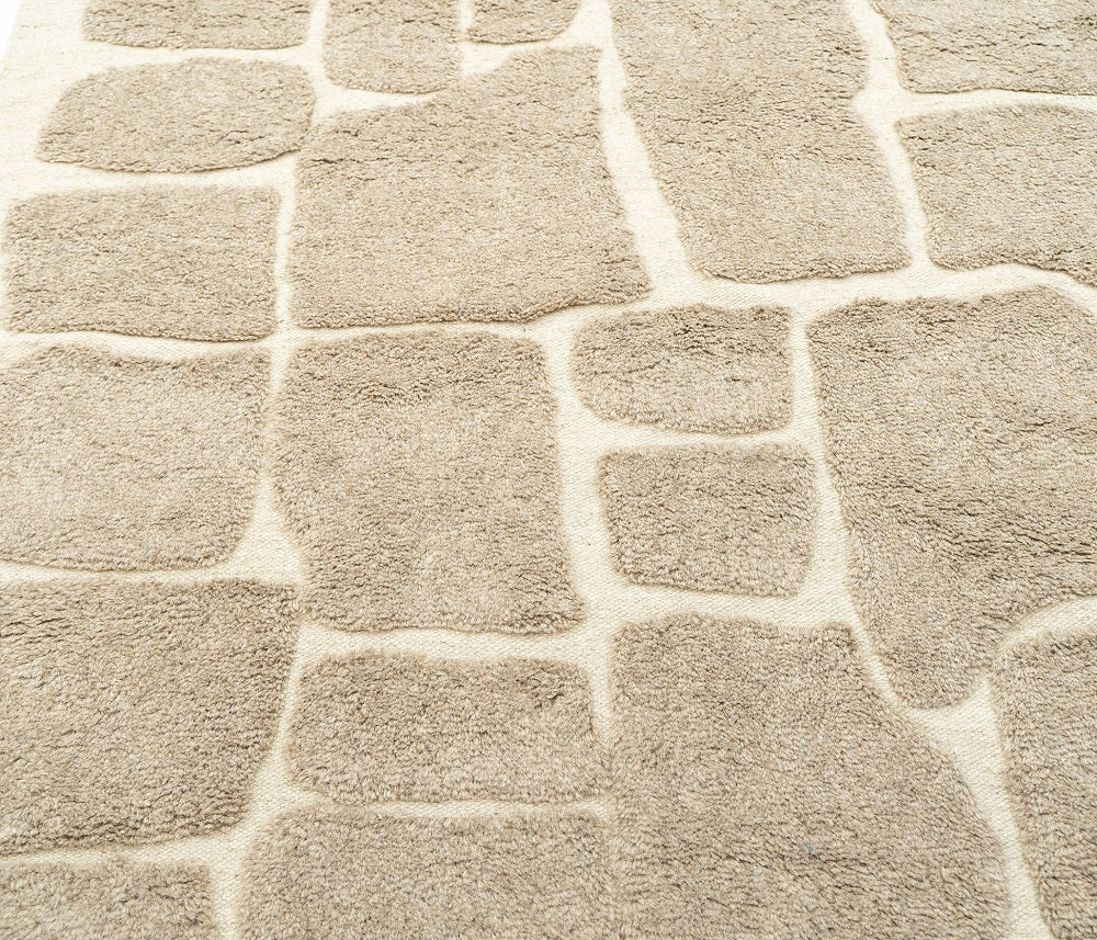 Mould Cast Wool Rug